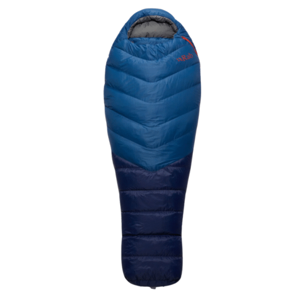 Pūkinis miegmaišis Rab Alpine 400 LZ Reg - Kairėje
