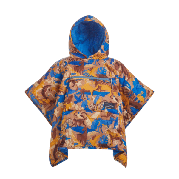 Pončas-antklodė vaikams Therm-a-Rest Honcho Poncho Kids - Mėlyna (ink)