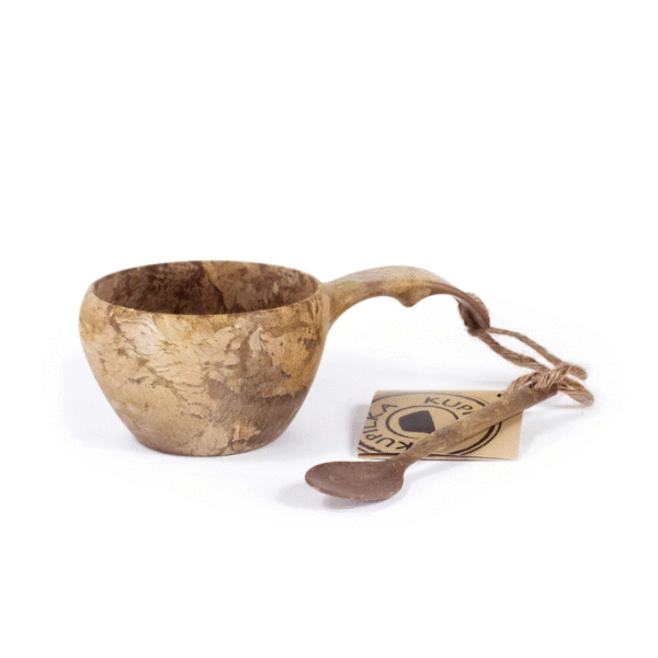 Rinkinys Kupilka 21 Classic Cup + Teaspoon - Raudona