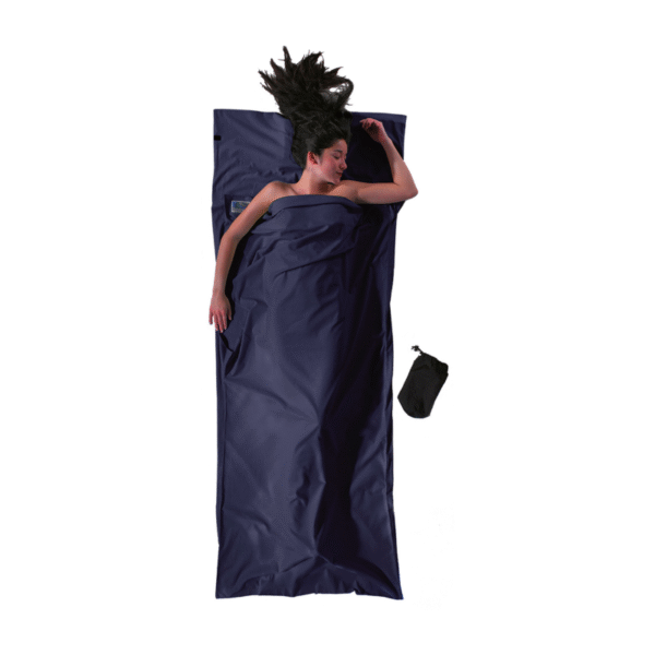 Kelioninė patalynė COCOON TravelSheet 100% Cotton Flanell - Tamsiai mėlyna