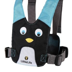 Apsauginės petnešos vaikams LittleLife Toddler Reins Penguin