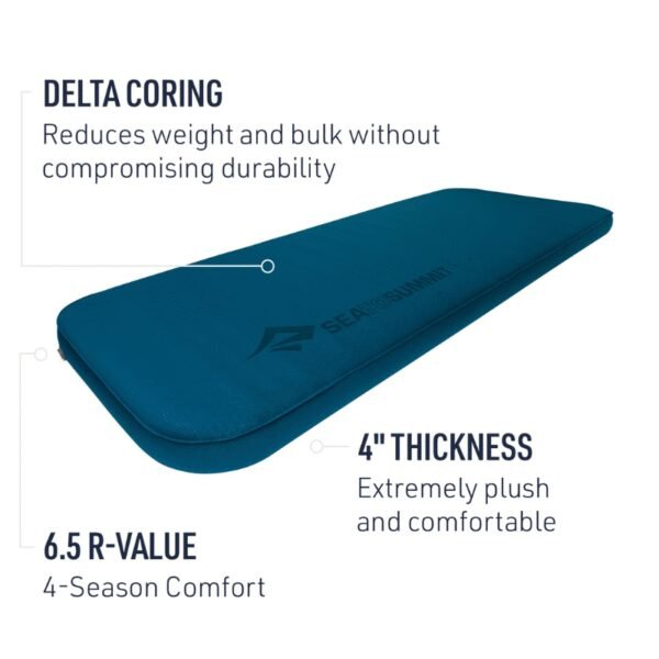 Dvigulis klimėlis STS Comfort Deluxe Self Inflating Mat Double - Image 2