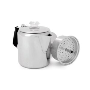 Kavinukas GSI Outdoor Glacier Stainless 3 Cup Percolator