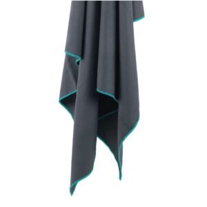 Kelioninis rankšluostis Lifeventure Soft Fibre Recycled Grey Giant
