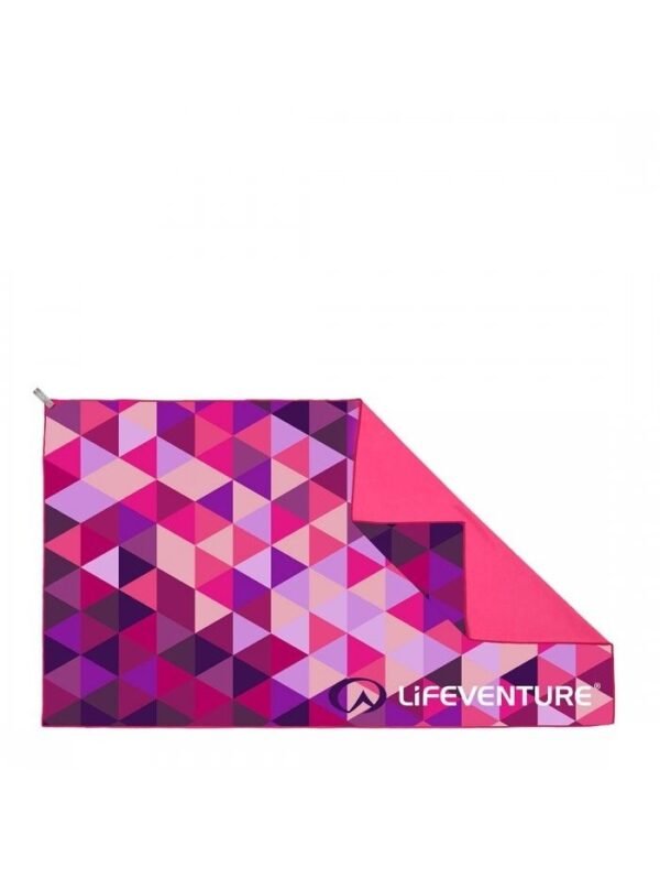Kelioninis rankšluostis Lifeventure Soft Fibre Triangle - Image 2