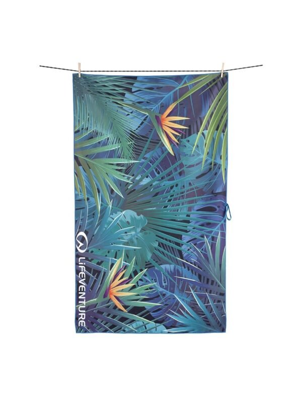 Kelioninis rankšluostis Lifeventure Soft Fibre Tropical - Image 2