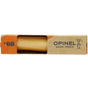 Opinel peilis Nr.8  alyvmedžio rankena dėžutėje