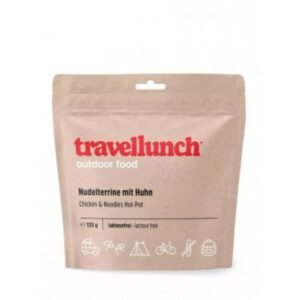 Nr.22 Maistas kelionėms Travellunch makaronai su vištiena 250 g.