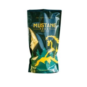 Nr.94 Maistas kelionėms MustangFeast ryžiai su bulguru + brownie pyragas