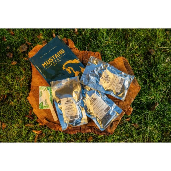 Nr.94 Maistas kelionėms MustangFeast ryžiai su bulguru + brownie pyragas - Image 6