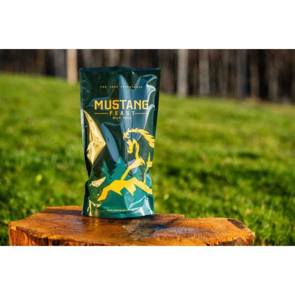 Nr.95 Maistas kelionėms MustangFeast ryžiai su česnakine bulvių koše + brownie pyragas - Image 2
