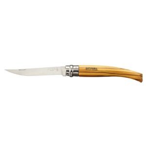 Opinel peilis Nr.10 plonais ašmenimis - alyvmedžio rankena