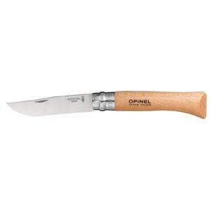 Opinel peilis Nr.10 buko rankena nerūdijančio plieno ašmenimis