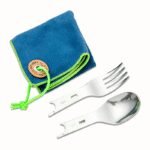 Šaukšto ir šakutės priedas peiliui Opinel Picnic Plus