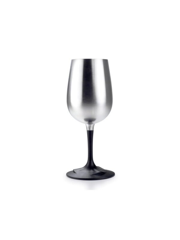 Metalinė taurė vynui GSI Outdoors Nesting Wine Glass Glacier SS - Image 3