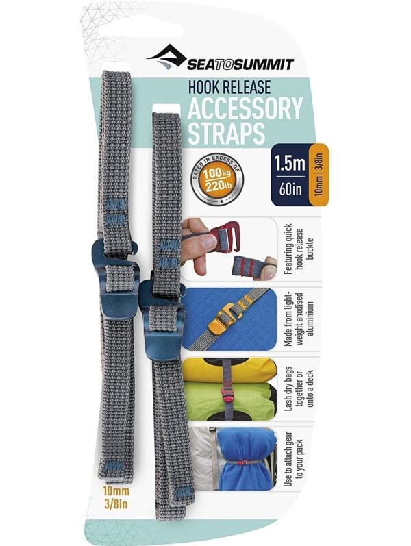 Tvirtinimo dirželiai STS Accessory Strap with Hook 10mm 1,5 m