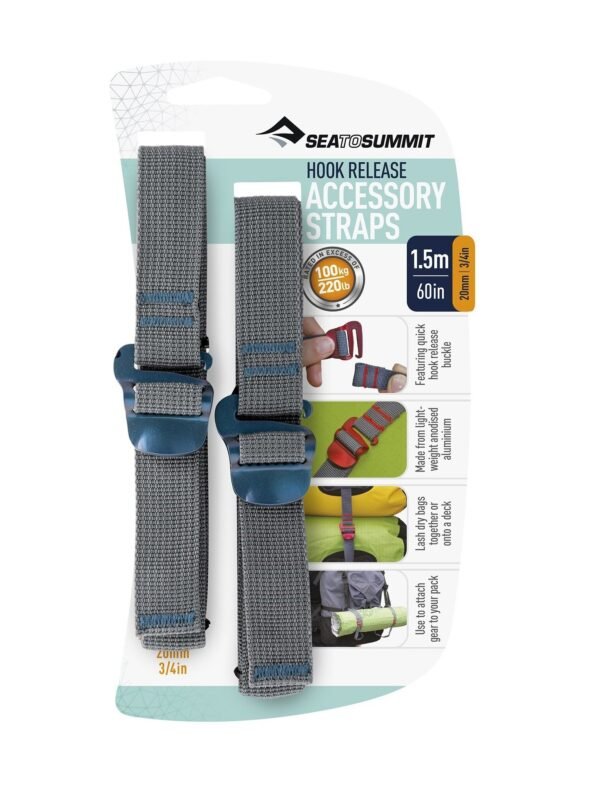 Tvirtinimo dirželiai STS Accessory Strap with Hook 20 mm 1,5 m