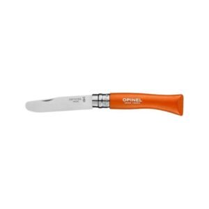 Vaikiškas peilis My first Opinel Nr.7 oranžine rankena