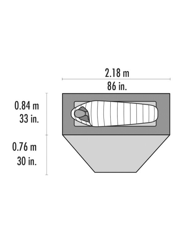 Vienvietė palapinė MSR Elixir 1P - Image 7