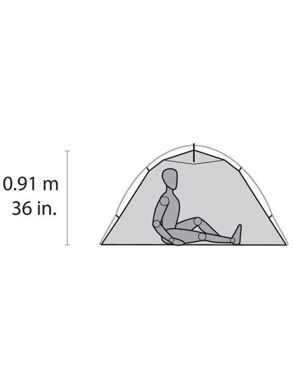 Vienvietė palapinė MSR Hubba NX - Image 7