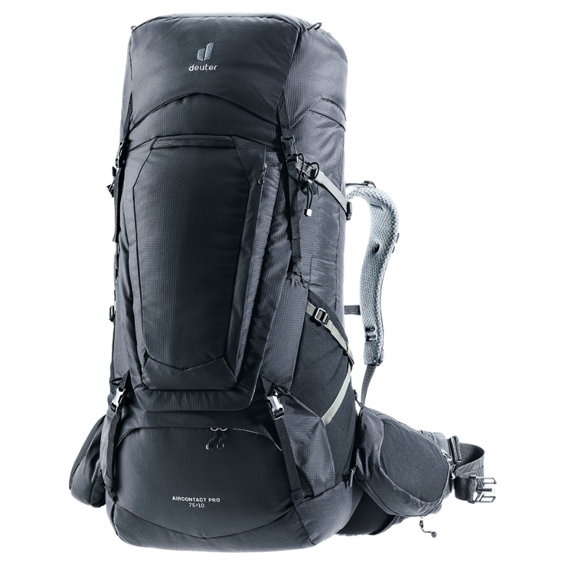Turistinė kuprinė Deuter Aircontact Pro 75+10 - Juoda