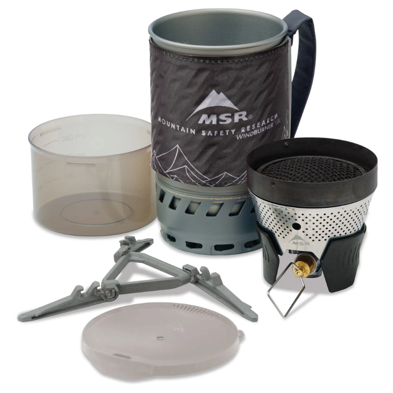 Turistinė viryklė MSR WindBurner Personal Stove System - 1L (raudona)